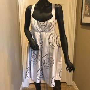 INC International Concepts Silver Rose Dress